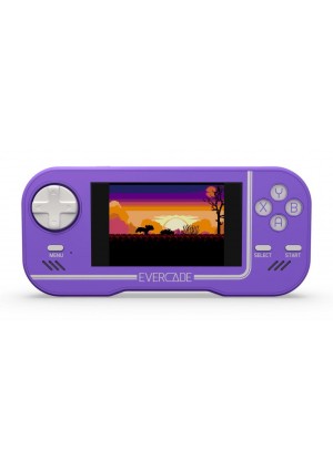 Console Portable Evercade Par Blaze Entertainment Édition Limitée - Mauve